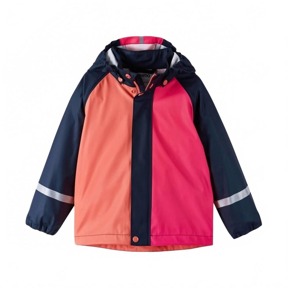 NEW REIMA kids' vesi raincoat in misty red